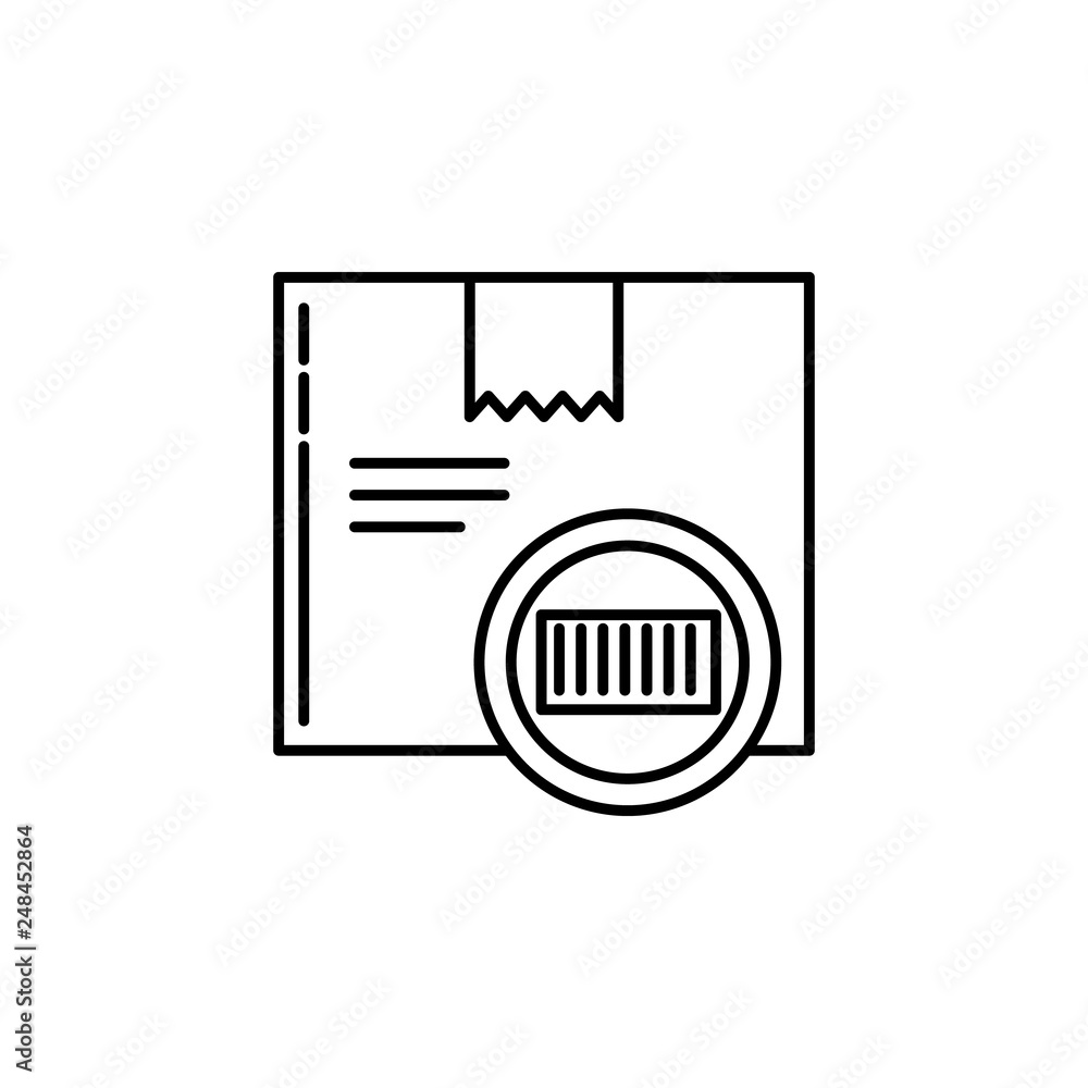 barcode parcel. Signs and symbols can be used for web, logo, mobile app, UI, UX barcode parcel. Signs and symbols can be used for web, logo, mobile app, UI, UX