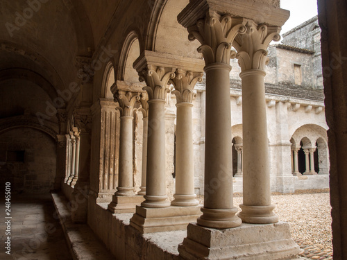  Abbey of St. Peter in Montmajour near Arles, France