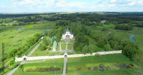 Berestechko. Volyn region. Ukraine, Aerial drone view photo