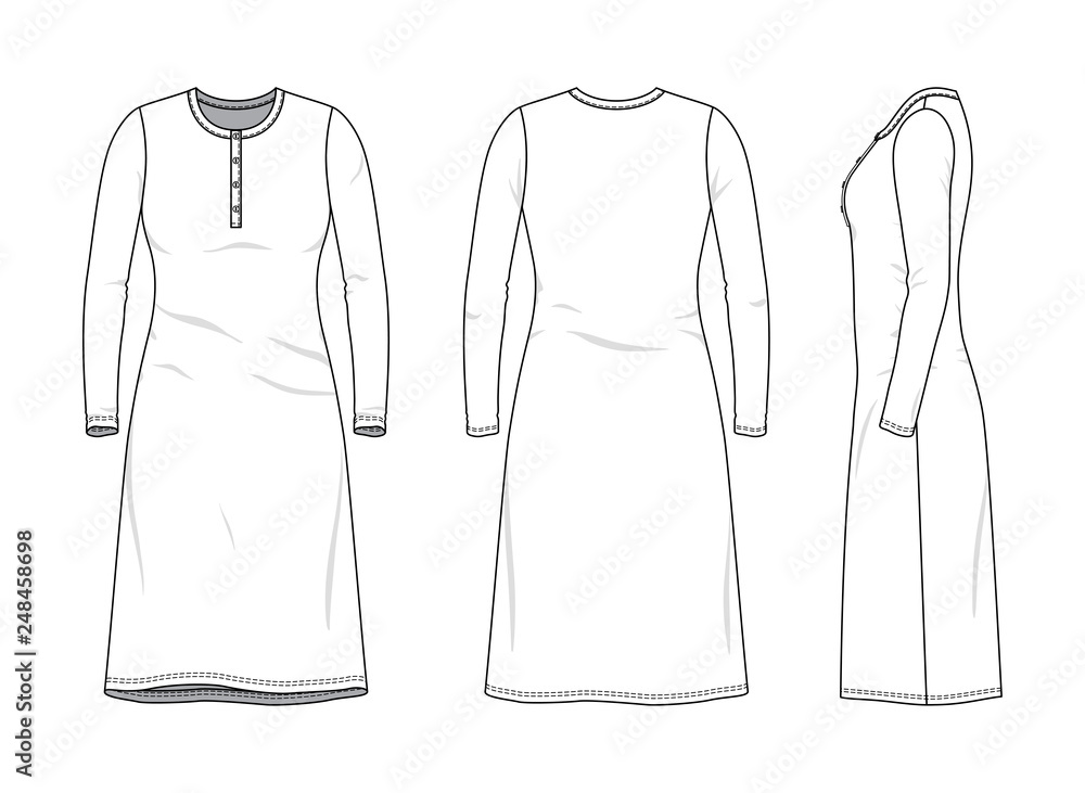 Blank clothing templates. Blank clothing templates.