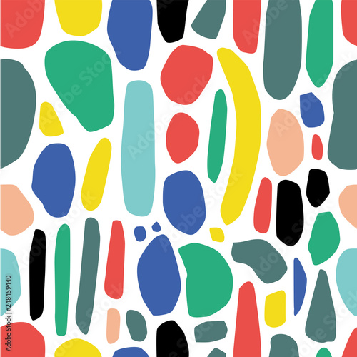Seamless handdrawn pattern....