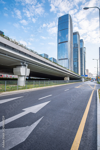 Shenzhen urban architecture and urban traffic roads