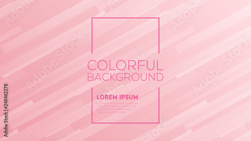 Light vector background with straight lines. Abstract modern lines pattern design with gradient for ads, posters, banners, flyers, brochures etc. 