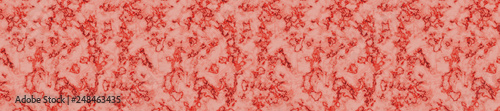Panorama marble pattern Living Coral color.