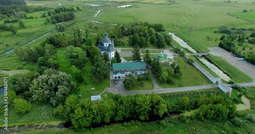 Berestechko. Volyn region. Ukraine, Aerial drone view photo