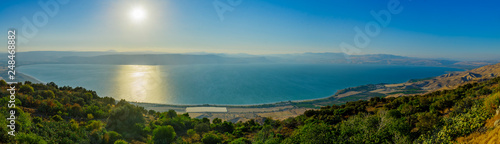 Fotografia Panoramic view of the Sea of Galilee