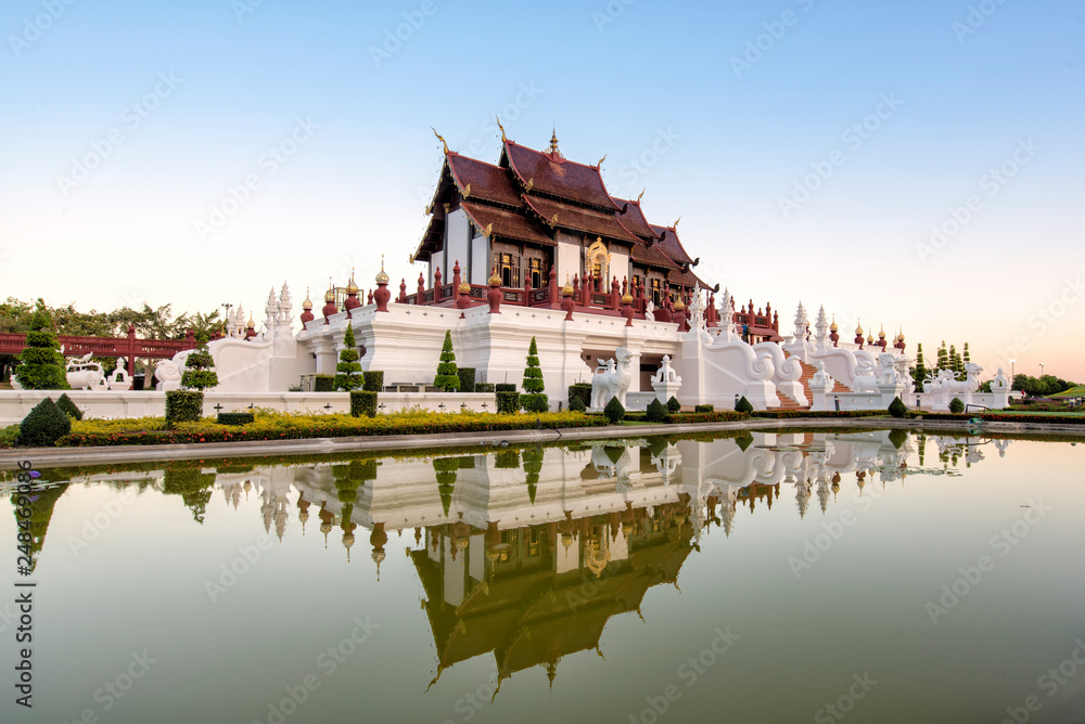 Fototapeta premium Royal park in chiangmai . Thailand