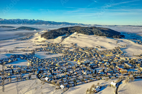 Grosshöchstetten im Winterkleid