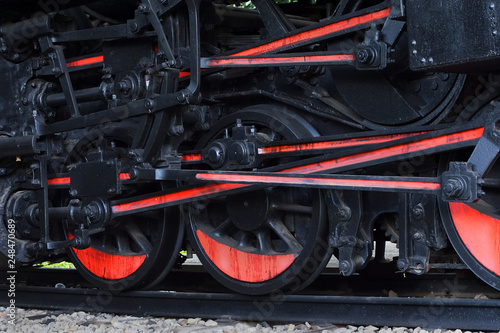  steam locomotive wheels
