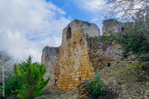 Yehiam Fortress in the western Upper Galilee