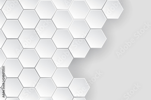 Hexagon geometric texture – for stock vector