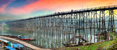 Mon Bridge Sangkhla Kanchanaburi