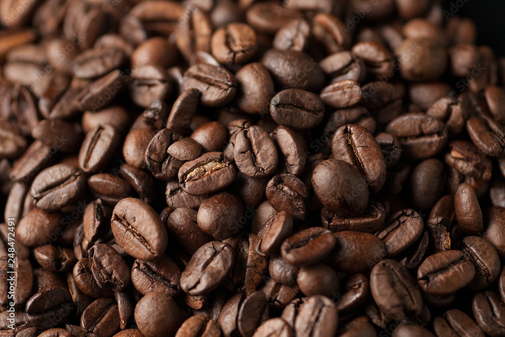 coffee beans background