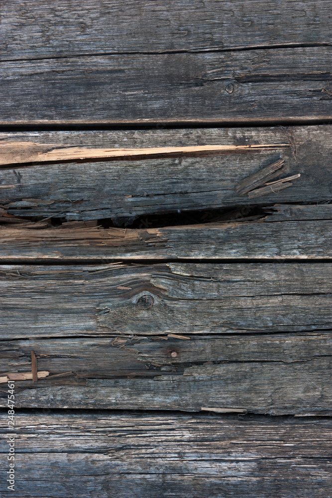 Old boards. Close-up. Texture for background and design. Old boards. Close-up. Texture for background and design.