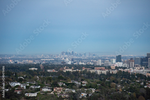 Fototapeta Naklejka Na Ścianę i Meble -  Los Angeles Winter View