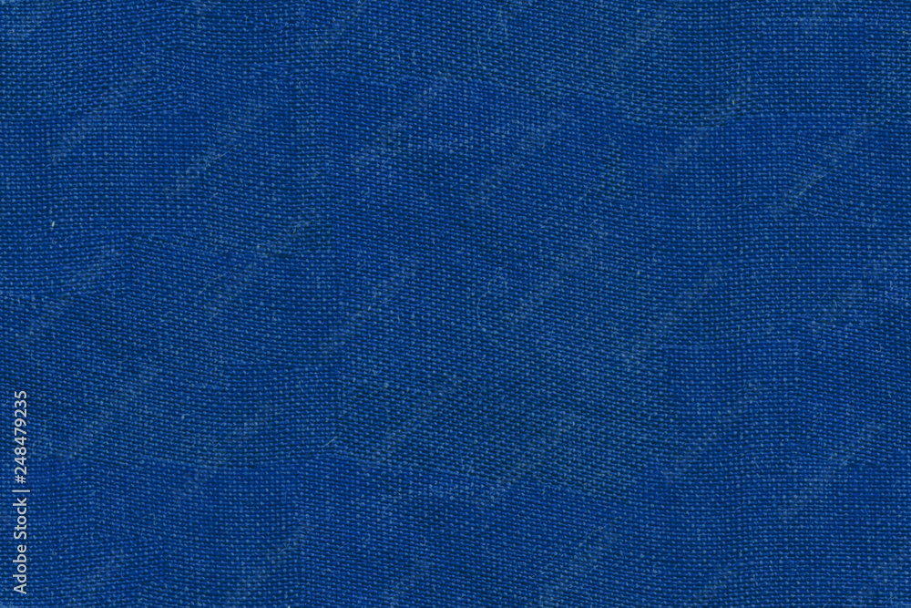 seamless texture, linen fabric plain weave blue macro seamless texture, linen fabric plain weave blue macro