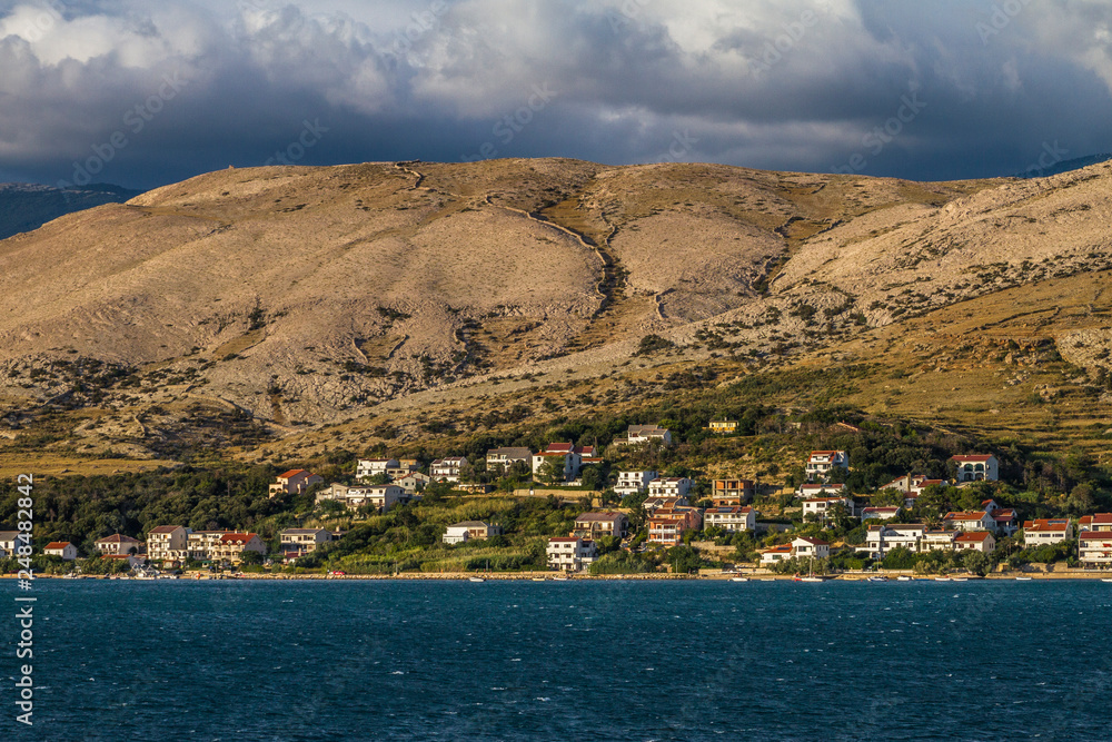 Obraz premium Isola di Pag (Pago), Croazia
