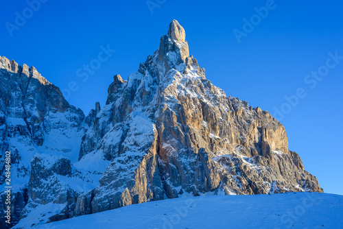 Passo Rolle, Pale di San Martino mountain, Trentino Alto Adige region, Dolomites Alps, Italy, Europe