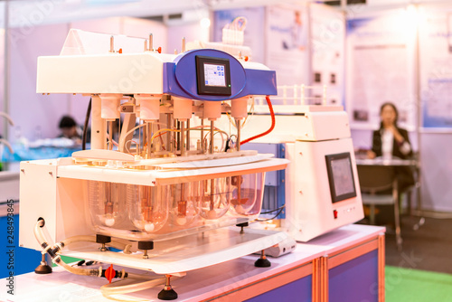 Tablou pe pânză High technology automatic tablet dissolution tester for sample drug of ability solvency measuring & auto calculate for industrial medical pharmaceutical chemical food & beverage cosmetics etc