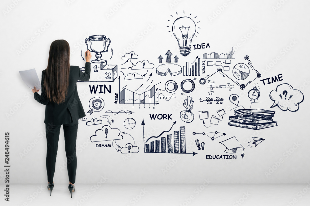 Idea and finance concept Idea and finance concept