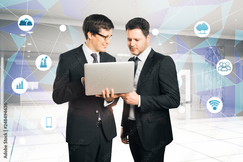 Teamwork and finance concept Teamwork and finance concept