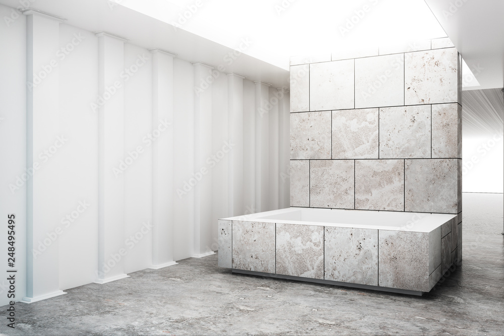 Obraz premium Modern exhibition interior