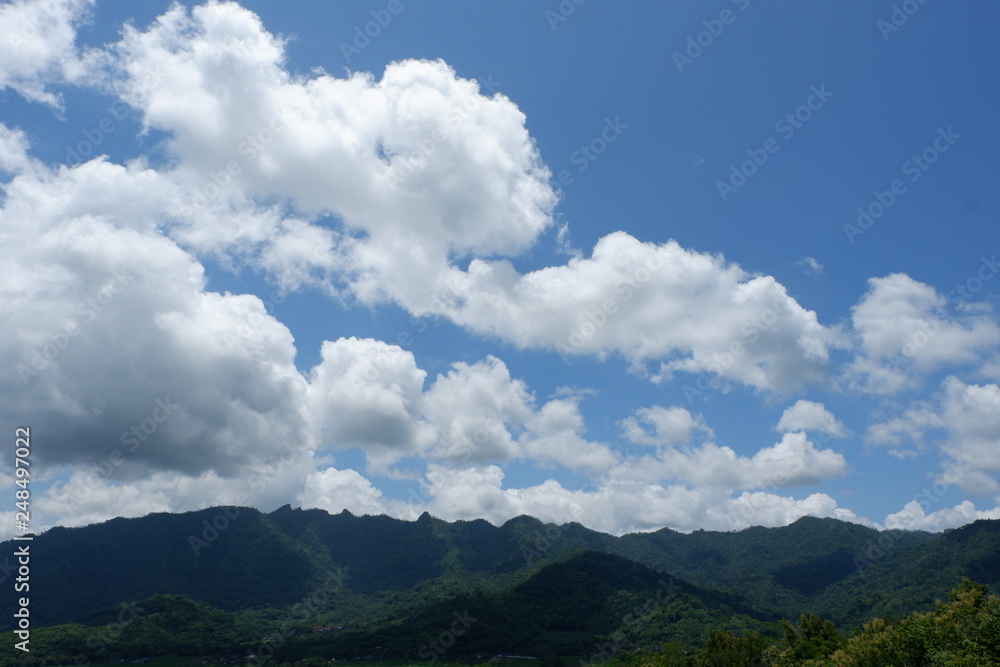 natural scenery seen from the attic of the house on the hill natural scenery seen from the attic of the house on the hill
