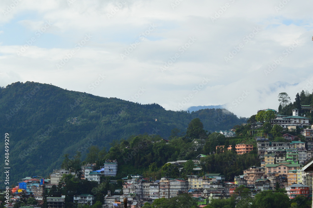 Obraz premium aerial view 