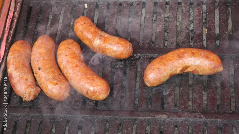 Sausages grill barbecue