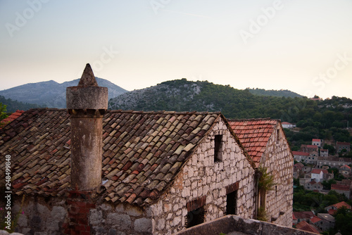 Traditional house with fumar in Lastovo