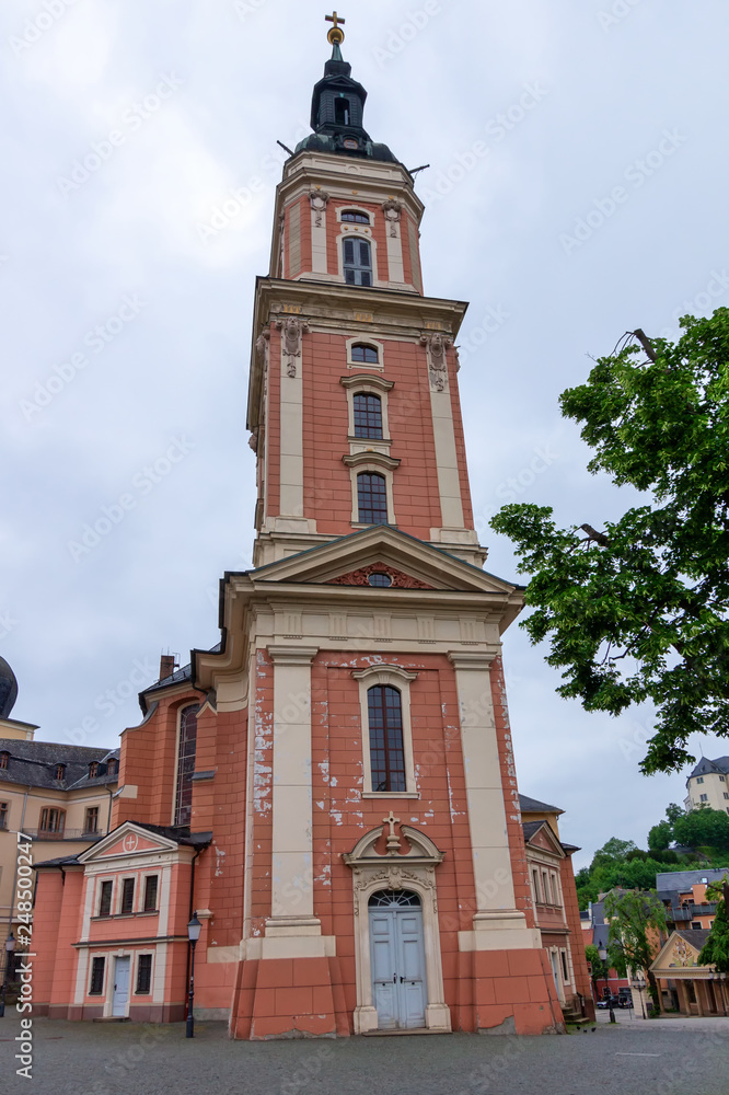 Stadtkirche St. Marien in Greiz, Thüringen, Deutschland Stadtkirche St. Marien in Greiz, Thüringen, Deutschland