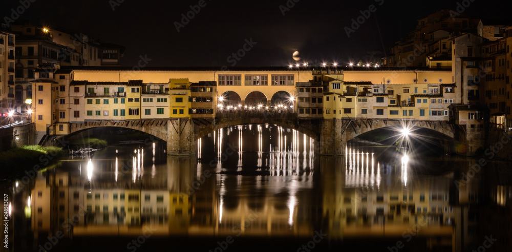 Ponte Vecchio Nightscape Florence