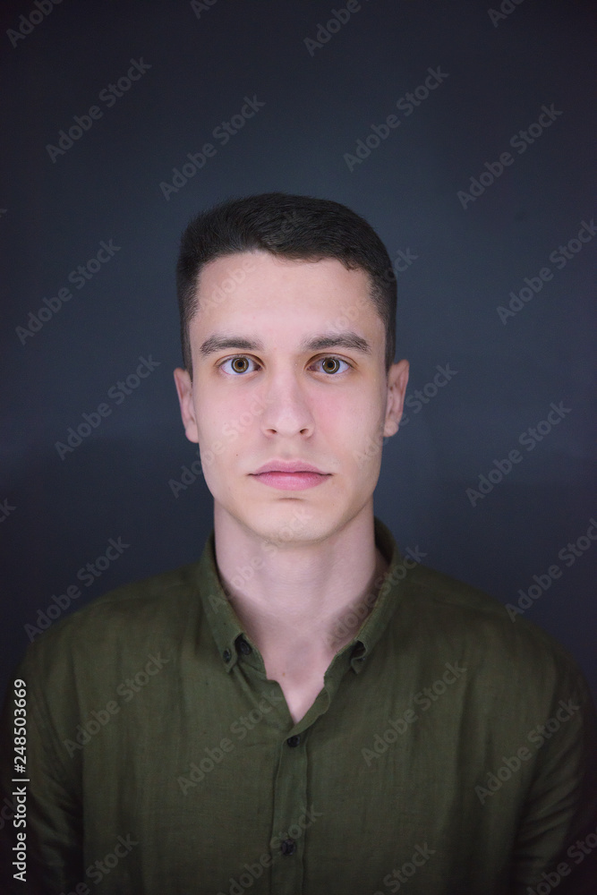 Selfie portrait of a beautiful young European Selfie portrait of a beautiful young European