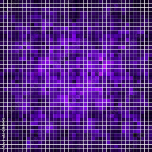 abstract vector square pixel mosaic background