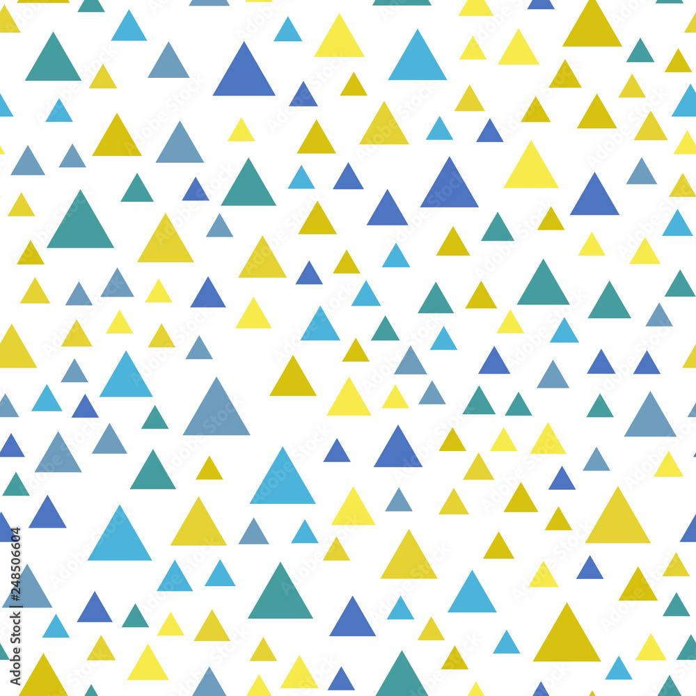 Triangles Seamless geometric vector EPS 10 pattern Triangles Seamless geometric vector EPS 10 pattern