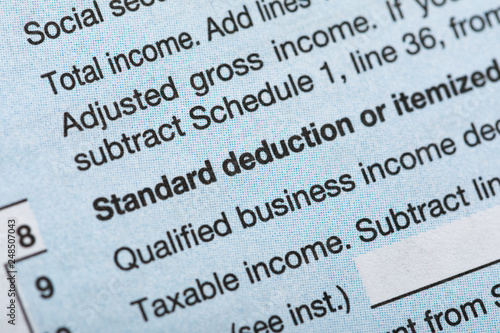 Vászonkép United States 1040 Tax Forms For 2018 2019 Season