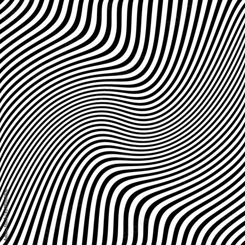 Abstract wavy lines design.