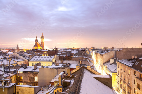 Obraz na płótnie Cracow w salonie