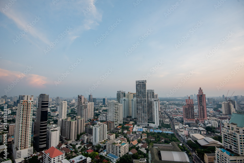 Obraz premium Cityscape of Bangkok,Thailand