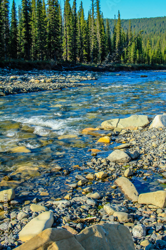 Waiprous Creek flows through the North Ghost, North Ghost Provincial Recreation Area photo