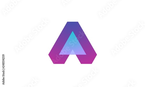 letter a abstract logo Free Download letter a abstract logo - GFXLoad