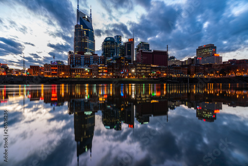 Nashville City Skyline