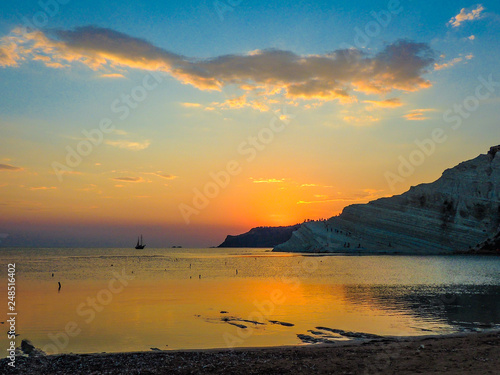 Turkish Steps Sunset