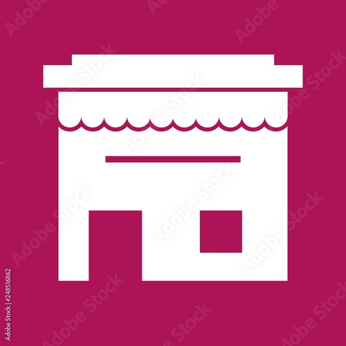 Vector shop icon