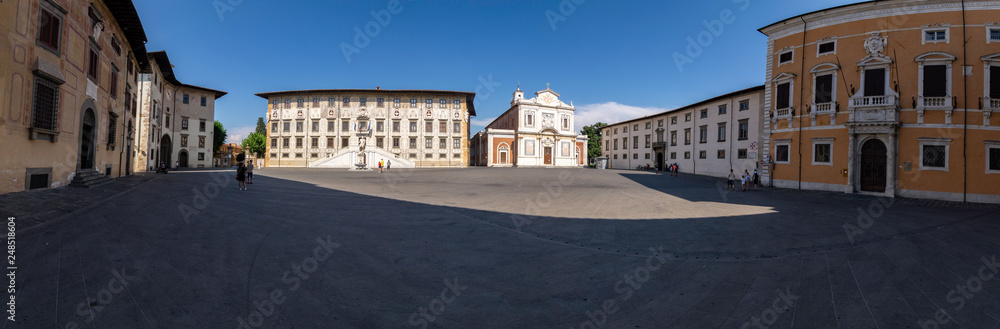Panoramic View of the Piazza dei Cavalieri