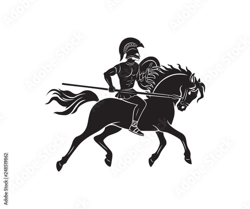  gladiator with a spear