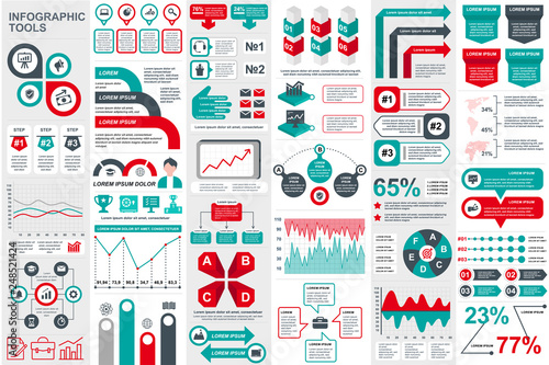 Infographic elements data visualization vector design template. Can be used for steps, options, business processes, workflow, diagram, flowchart concept, timeline, marketing icons, info graphics.