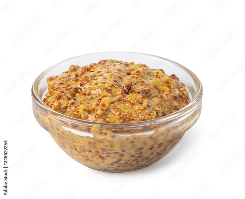 Bowl with mustard Bowl with mustard