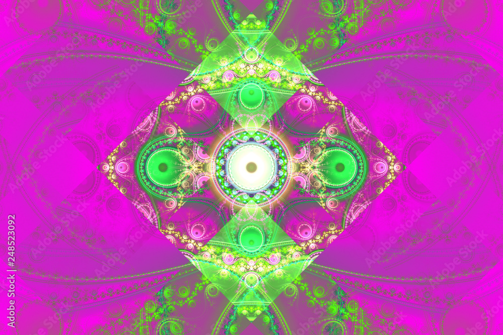 Animated Geometric fractal shape can illustrate daydreaming imagination psychedelic space dreams magic nuclear explosion frequency patterns radiation concepts. Animated Geometric fractal shape can illustrate daydreaming imagination psychedelic space dreams magic nuclear explosion frequency patterns radiation concepts.