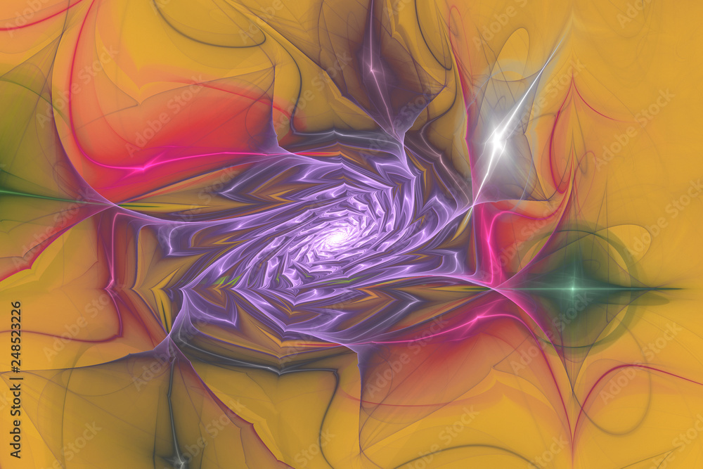 Animated Geometric fractal shape can illustrate daydreaming imagination psychedelic space dreams magic nuclear explosion frequency patterns radiation concepts. Animated Geometric fractal shape can illustrate daydreaming imagination psychedelic space dreams magic nuclear explosion frequency patterns radiation concepts.